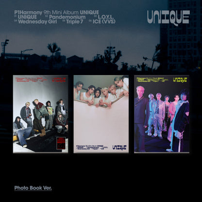 [Site Benefit] P1Harmony Unique (Photobook Ver.)