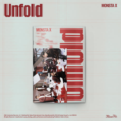 Monsta X Unfold (Thirst Ver.)