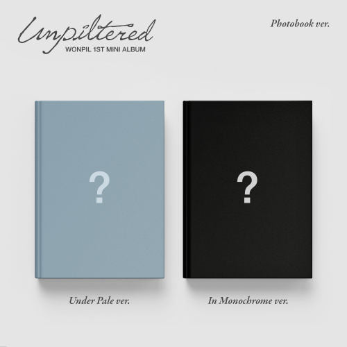 [Site Benefit] Wonpil Unpiltered (Photobook Ver.)