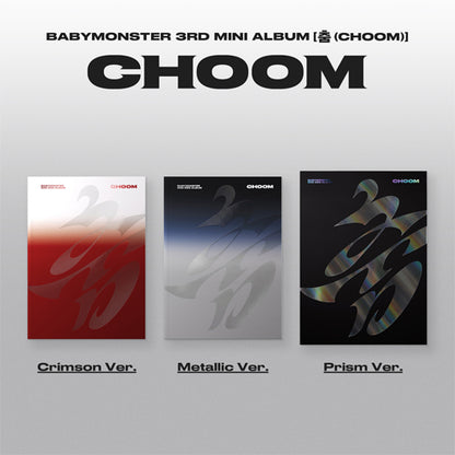[Site Benefit] BABYMONSTER Choom (Crimson Ver.)