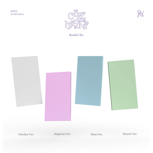 QWER Ceremony (Booklet Ver.)