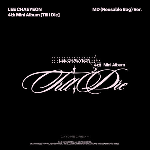 Lee Chaeyeon Till I Die (Reusable Bag Ver.)