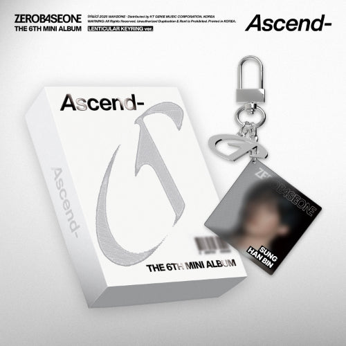 ZEROBASEONE Ascend- (Lenticular Keyring Ver.)