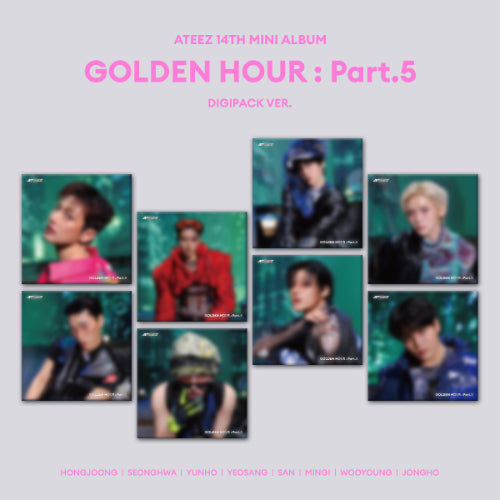 [Site Benefit] ATEEZ Golden Hour : Part. 5 (Digipack - Member Ver.)