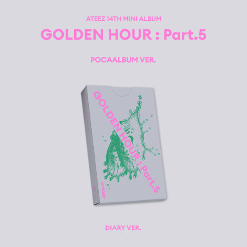 [Site Benefit] ATEEZ Golden Hour : Part. 5 (Pocaalbum Ver.)