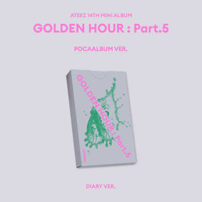 [Site Benefit] ATEEZ Golden Hour : Part. 5 (Pocaalbum Ver.)