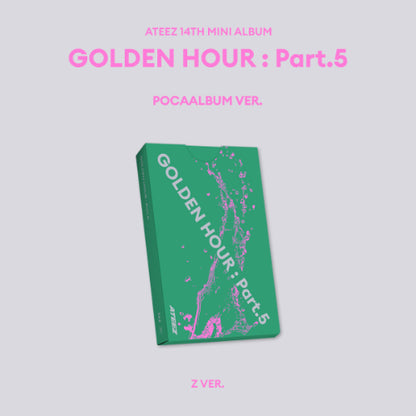 [Site Benefit] ATEEZ Golden Hour : Part. 5 (Pocaalbum Ver.)