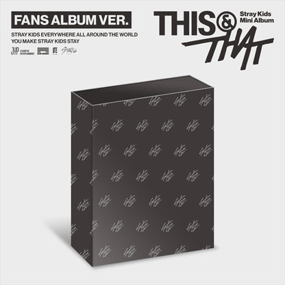 [Site Benefit] Stray Kids This & That (Fans Album Ver.)