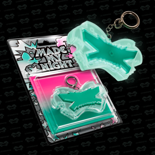 [Site Benefit] Le Sserafim Made My Night (Glow Clicker Keychain Ver.)